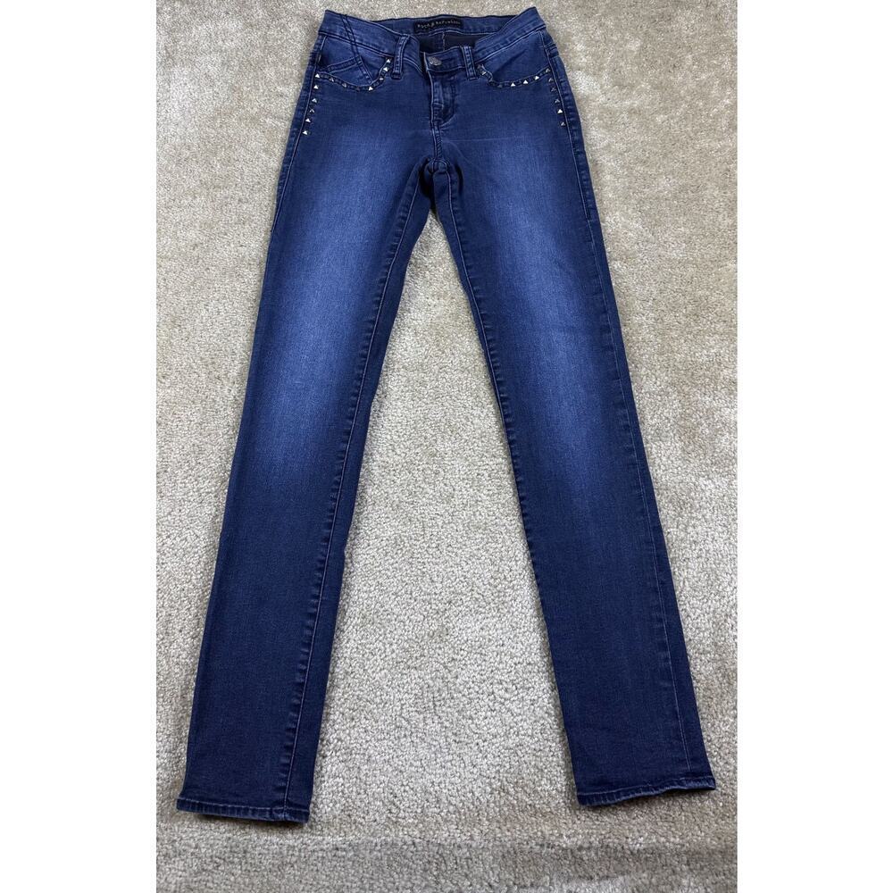 Rock & Republic Studded Berlin Jeans SZ 2 Stretch B327